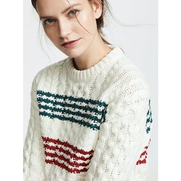 Rag & Bone Mindy Lamb’s Wool Chunky Knit Sweater - Picture 3 of 16